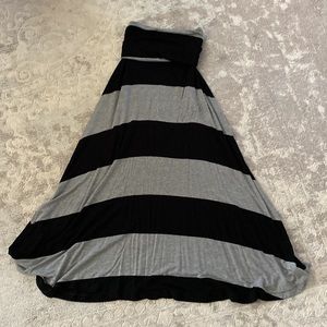 Gap strapless dress/maxi skirt